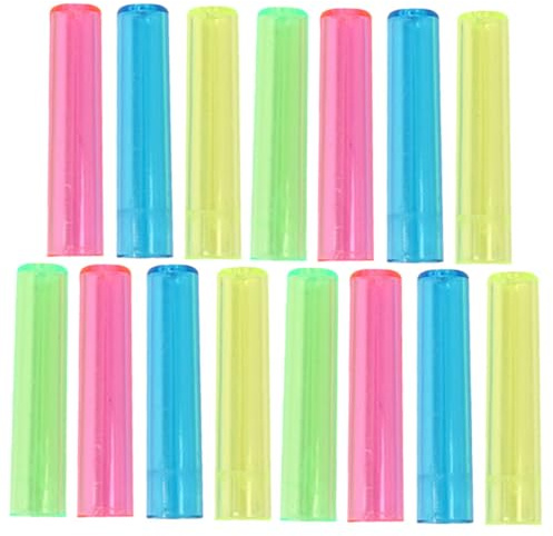 Uonlytech 200 Piezas Protector De Lápiz Transparente Cubierta Protectora De Punta De Lápiz Para Oficina