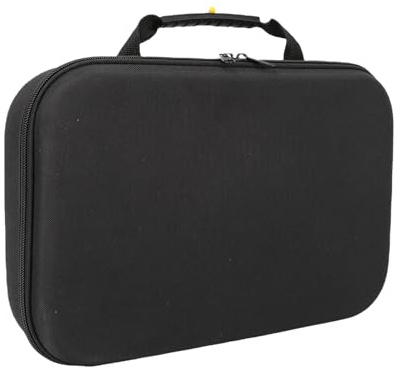 Asixxsix Sac de Rangement pour Perceuse électrique, Organisateur D'outils de Coupe en Tissu PU et EVA avec Bandes élastiques et Poche en Filet, pour Outils de Coupe de Scie Circulaire