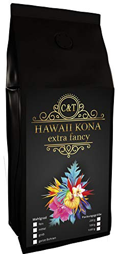 C&T Hawaii Kona Kaffee | 200g Gemahlen | Das braune Gold aus Hawaii - einer der besten Kaffees der Welt