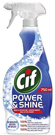 6 x CIF Badreiniger - Power & Shine - 750 ml