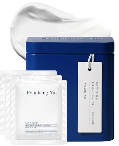 [PKY] Pyunkang Yul Augencreme für reichhaltige Ernährung & Feuchtigkeit, mit Ginseng-Extrakten, Einzelverpackung für eine Packung pro Tag, Ohne Reizung, Koreanische Hautpflege (50 Stück)…