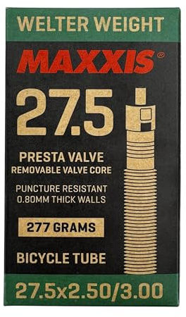 Maxxis Unisex – Erwachsene WelterWeight Plus Schlauch, schwarz, 1size