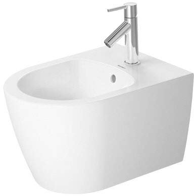 Duravit ME by Starck Wand Bidet Weiß Seidenmatt 480 mm - 2290153200