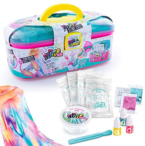 So Slime DIY Tie Dye Slime Case, Tie Dye,Assorted,Small
