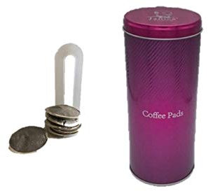 wak Vorratsdose für Kaffeepads Senseo, Schutz vor Fingerabdrücken