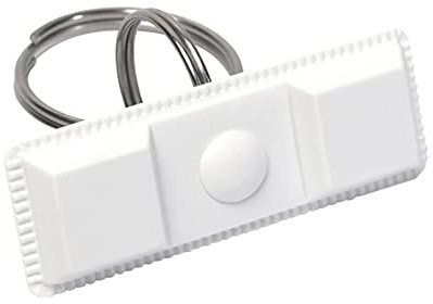 Alplas White Plastic Super Clik-Clik Magnets For Hanging Up To 4kg 10 Pack