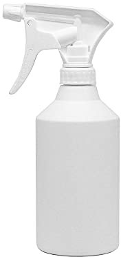 Uttex 1x K3 Sprühflasche 500 ml Leersprüher ohne Label – Profi Qualität | Nachfüllbare Spray Bottle aus HDPE mit stufenlos einstellbarer Strahl- & Feinzerstäuber-Funktion, auslaufsicher