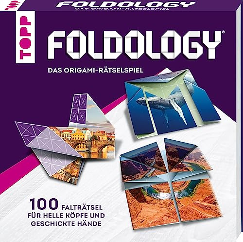 Frech Foldology – Das Origami-Rätselspiel: 100 einzigartige Falträtsel für helle Köpfe und geschickte Hände Jung und Alt!