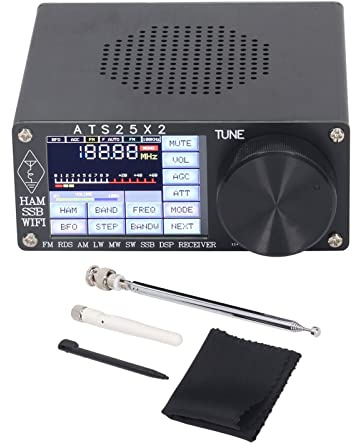 ATS25X2 Vollband-Funkempfänger DSP-Kurzwellen-Multimodi, Scanning