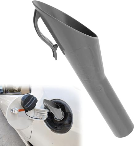 1PCS Plastic Emergency Petrol Funnel - Portable Capless Diesel Funnel | for Car, Ford (Grey) - 1833948, 1782177