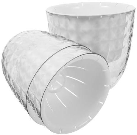 Kisangel 3stücke Selbstbewässernde Blumentöpfe Transparente Hydroponische Pflanzengefäße Für Innendekoration Für Blumen Und Sukkulenten Effiziente Wasseraufnahme Und