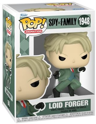 Funko Pop! Animation: Spy X Family - Loid Forger - Samling Vinylfigur - Presentidé - Officiell Merchandising - Leksaker för Barn Och Vuxna - Anime Fans - Samlarfigur