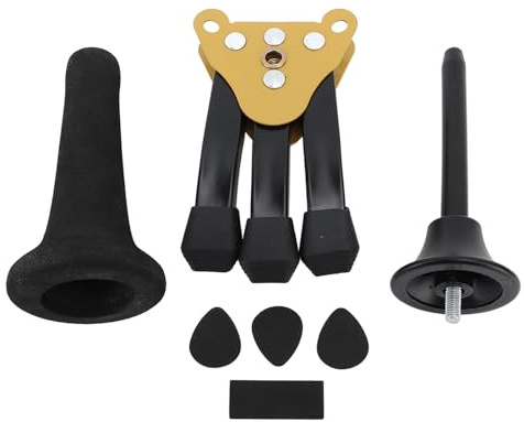 Sopran-Saxophon-Ständer, Stativhalter, Sax-Stativ, Metallbasis für Gerades Saxophon, Premium-Stahl-Design für Trompete, Oboe, Flöte, Klarinette