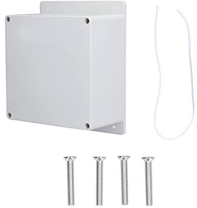 Power Junction Box ABS Plastic Electronic Project Case Mounting Plate for Indoor Outdoor Electrical Construction Sites