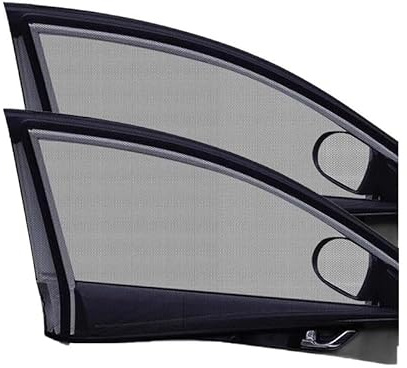 YIBAJIO Parasol Coche Ventana Lateral, para MG ZS Hybrid+ Luxury (2024) Protección UV Parasol Coche Cortinas Sun Shade Interior Accesorios,B 2pcs Rear Window