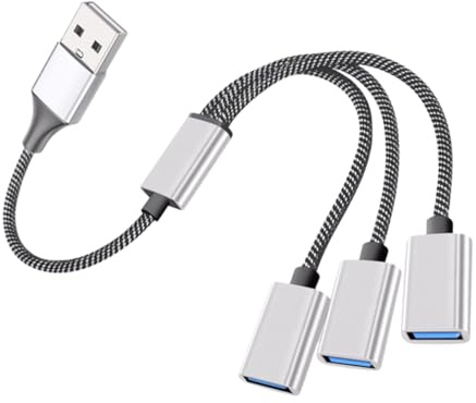 USB Divisor Adaptador USB Portátil para Laptop para Múltiples Dispositivos Rápida y Compatible Discos Teclados