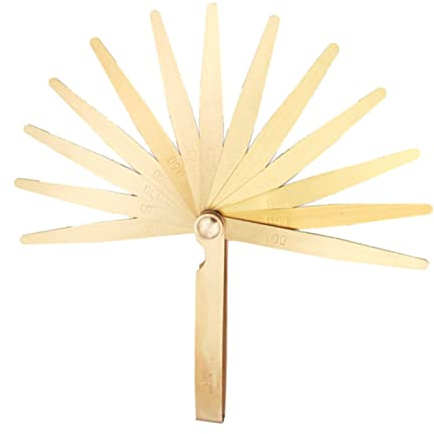 Feeler Gauge Set - Precision Measurement, Multi-Purpose Use, Durable Stainless Steel for Automotive Engine Tuning, Motorcycle Maintenance, Industrial Machinery - Spark Plug Gap Tool, Valve Probes,