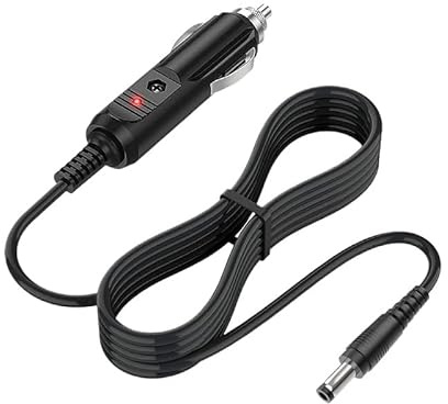 12V DC Car Cigarette Lighter Extension Power Adapter Cable for All Comfortable Neck Back Massage Mat Power Cord Compatible with Comfier CF-6006N CF-6302-M CF-2206-M CF-2206N CF-2206G CF-1503N