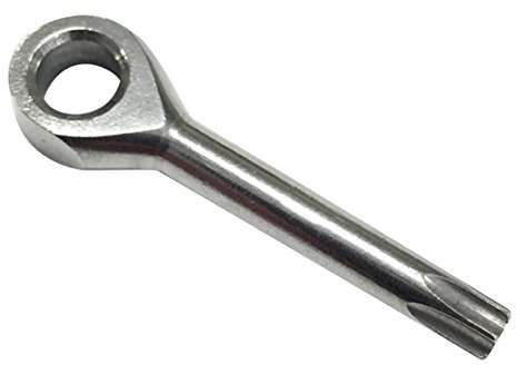 Lezyne Werkzeugsets Werkzeug TORX bit T25 Multitools, Polish-glänzend, Stahl, 1-RP-TORX-V1T25STL, Silber, 1, 1-RP-TORX-V1T25STL