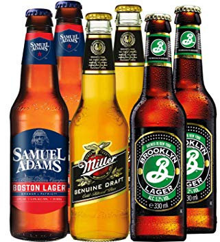 American Ale Bier Paket USA mit 6 Bierflaschen