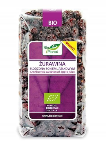 Mirtilli rossi addolciti con succo di mela BIO 400 g - BIO PLANET