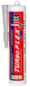 Der Schraubenladen Reiß Kraft Turboflex 4in1 Kleb-& Dichtstoff 290 ml Montagekleber Baukleber (290 ml, Grau)