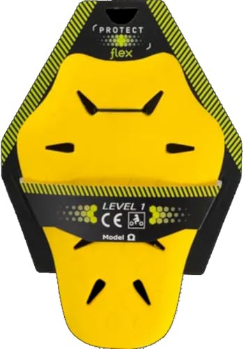 BERING Protect Flex Omega Dorsale Level 1 Rückenprotektor, gelb, XL - 4XL
