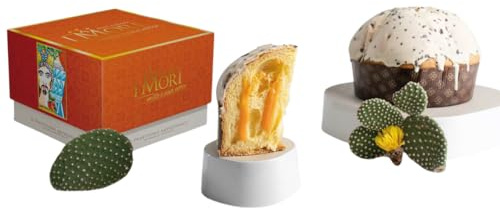 Panettone I Mori Panettone Artigianale al Fico d' India Scatola da 1 Kg