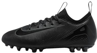 NIKE Jr Zoom Vapor 16 Academy AG, Sneaker, Black Black Deep Jungle, 37.5 EU