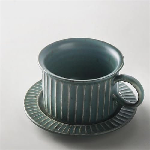 ATGQBCF Ceramic Espresso Cups Creative Coffee Cup Services Reusable English Tea Set Porcelain Coffee Mugs Travel Tea Set Teapots & Coffee Servers(D)