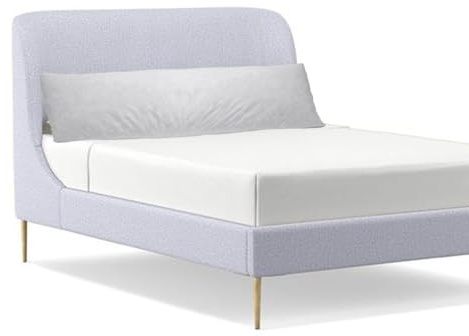 Lancashire Textiles 6ft Body Pillowcase – Soft Hypoallergenic Polycotton 182x50x0.2 cm Long Pillow Cover for Super King Bed – Breathable & Durable, White Bolster Pillowcase