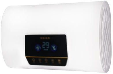 FLNOZAMZ Chauffe-Eau électrique 3200 W, réservation de Bain 24 Heures, réglage de la température par télécommande, Affichage numérique, adapté aux douches intérieures (80L)