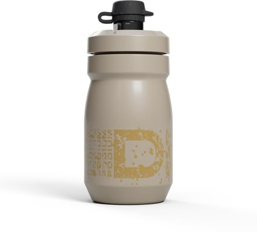 CAMELBAK Podium Dirt Series - Borraccia per mountain bike con tappo anti-fango, facile da spremere, adatta alla maggior parte delle gabbie di biciclette, colore: pietra