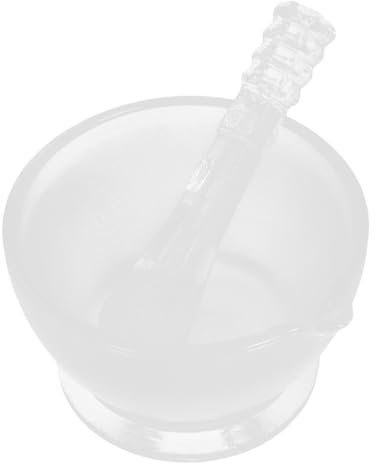 DIYEAH 1juego Tazones De Vidrio Para Triturar Pigmentos Mortero De Pintura Para Mezcla De Colores Casa Kit De Artículos De Artes