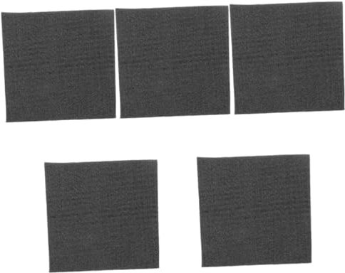 Zerodeko 5pcs Heat Resistant Carbon Felt Welding Blanket High Temp Protection Carbon Felt for Welding Graphite Blanket
