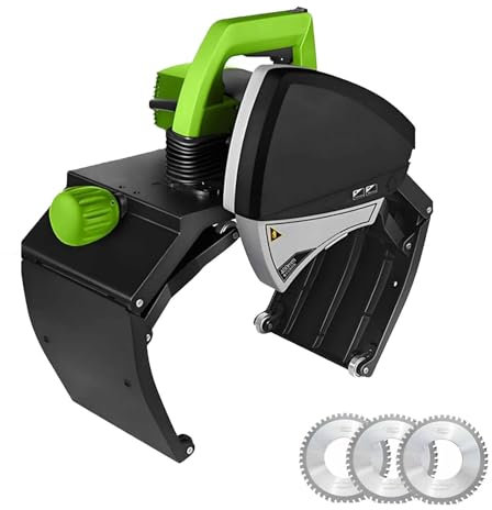 Tagliatubi elettrico professionale, tagliatubi automatico con 5 velocità regolabili, tagliatubi portatile, tagliatubi preciso e veloce per tubi in plastica e metallo(15-220mm)