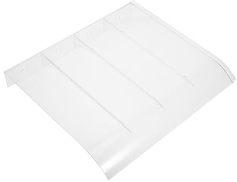 TEMPNAP Window Flashing Awning for outside Door Canopy Window Protector Awning Providing Rain Shelter for Balcony Patio Flashing Door Outdoor Cover