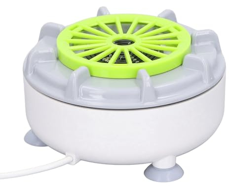 Omabeta Lavadora de Frutas y Verduras de 10 W con Enchufe USB, Fruta de Agua de Agua y Purificador de Limpiador de Verduras para Uso en el Hogar de la Cocina, 11x11x6cm