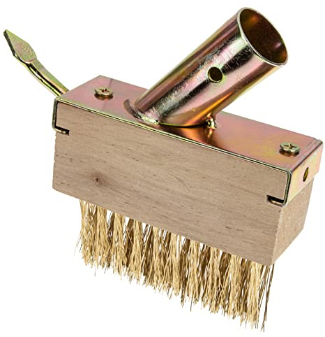 SEWOART Cepillo De Alambre Para Deshierbar Herramienta De Limpieza Para Jardín Cepillo De Acero Resistente Adecuado Para Eliminar Malezas y Musgo