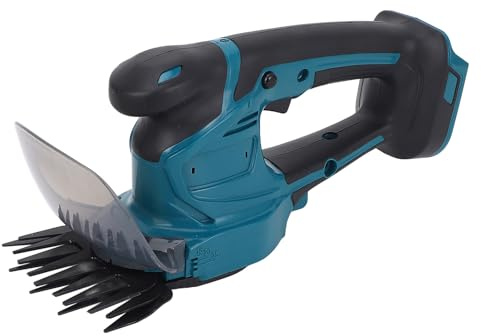 Jectse Forbici per a Batteria, Tagliaerba con Lama SK5 2500 Giri Al Minuto, con Blocco di Sicurezza, Pulsante di Rilascio, Tagliasiepi per Batterie BL1815, BL1820, BL1530,