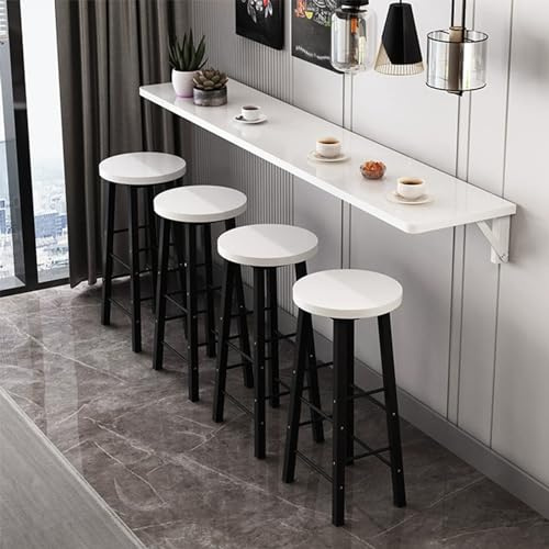 Zusammenklappbarer Esstisch zur Wandmontage, platzsparende Küche, Bar, Schreibtisch, multifunktionales Hängemöbel für kleine Räume, perfekt für Ess- und Küchenlösungen