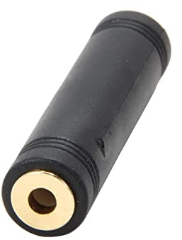 StarTech 3,5mm Audio Kupplung, Buchse/Buchse, Aux Adapter (GCAUD3535FF) | Klinkenkupplung, Verbinder, Vergoldete Kontakte, Stereo, Kopfhörer Verlängerung