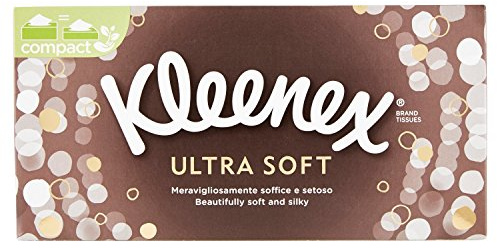 Kleenex - Pañuelos de papel - Ultrasuaves - Caja de 80 unidades 1 caja 1 Pacco