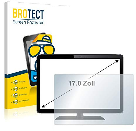 brotect Pellicola Protettiva per Displays 17 (43.2 cm) [338x270 mm, 5:4] | Opaca Protezione Schermo Made in Germany Monitor industriali Anti-Riflesso Anti-Impronte Proteggi Schermo