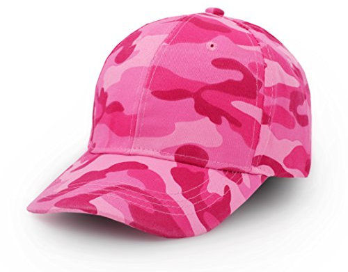 UltraKey Baseballkappen, Militär-Camouflage-Kappen, Schirmmützen, können für Outdoor-Aktivitäten wie Angeln, Camping und Jagd verwendet Werden , Verstellbare, Rosa