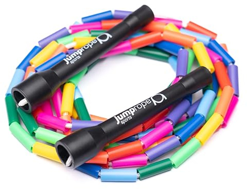 Professionelles Rope Skipping Wettkampf Springseil BEAD Kids (Regenbogen)