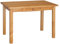 k koma Mesa de comedor funcional con cajón, madera de pino maciza de aliso, perfecta para cocina, comedor o restaurante (80 x 60 cm)