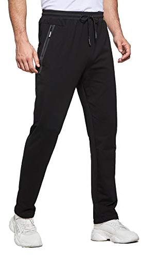 Tansozer Jogginghose Herren mit Reißverschluss Slim Fit Hose Herren mit Taschen