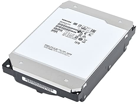 Toshiba HDD empresarial de 3,5 '' 18 TB 7200 RPM SAS 12 GB/s 512 MB, Plata