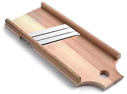 Wooden Cabbage Slicer Chopper Shredder Sauerkraut Cutter Slaw Cutter 3 Blades